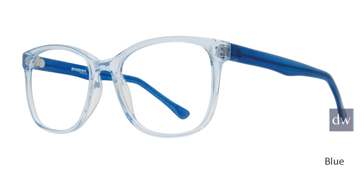 Blue Affordable Design Penny Eyeglasses.