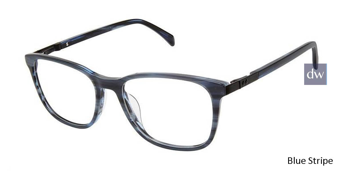 Blue Stripe Superflex SF-603 Eyeglasses