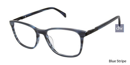 Blue Stripe Superflex SF-603 Eyeglasses