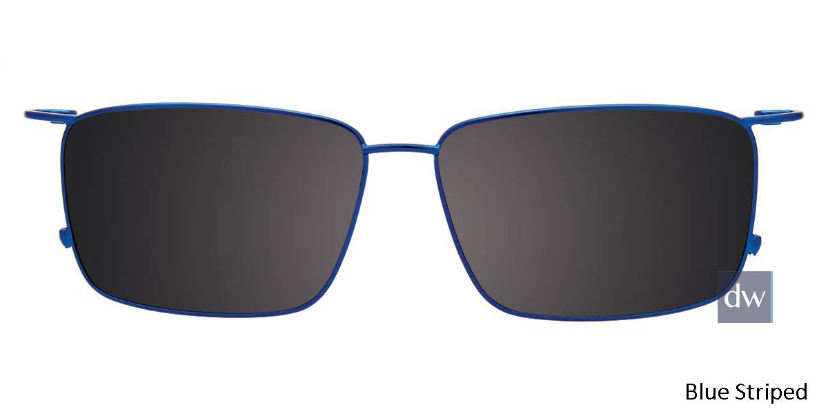 Blue Striped  Clip-On