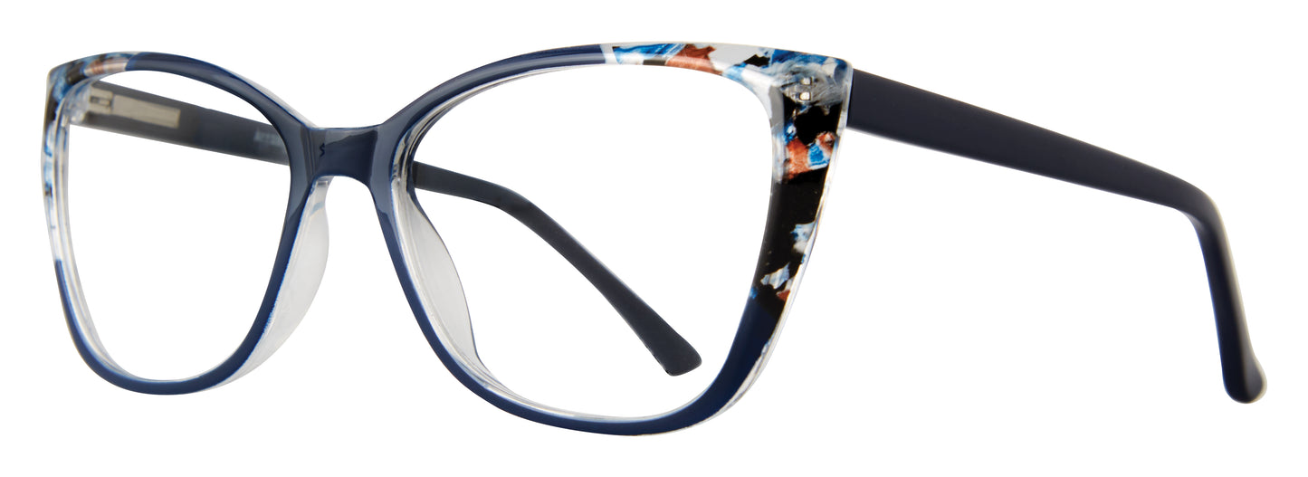 Blue     Affordable Designs Anastasia Eyeglasses