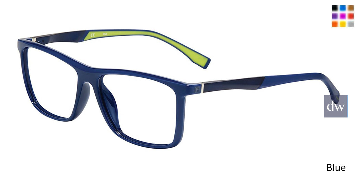 Blue Fila VF9244 Eyeglasses