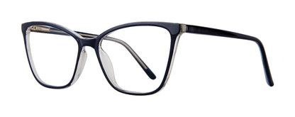 Blue       Affordable Designs Phaedra Eyeglasses