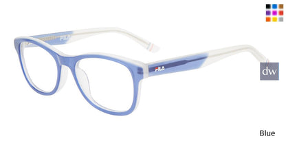 Blue Fila VF9457 Eyeglasses - Teenager