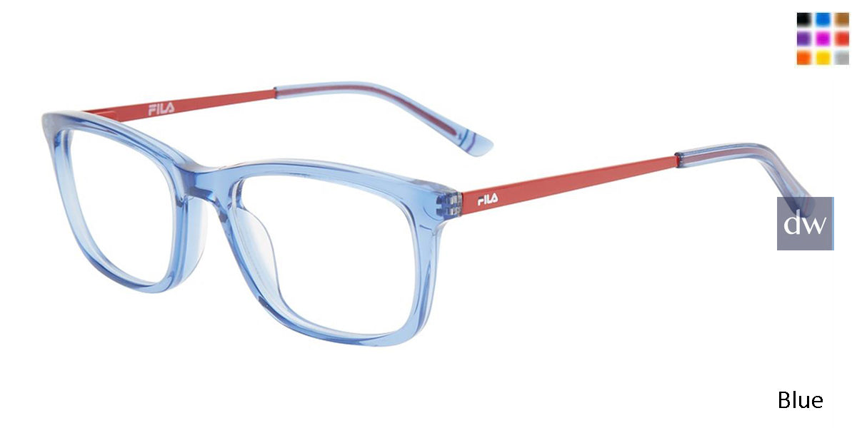Blue Fila VF9460 Eyeglasses - Teenager