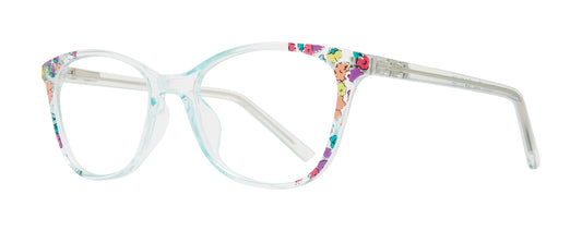 Blue    Affordable Designs Daphne Eyeglasses