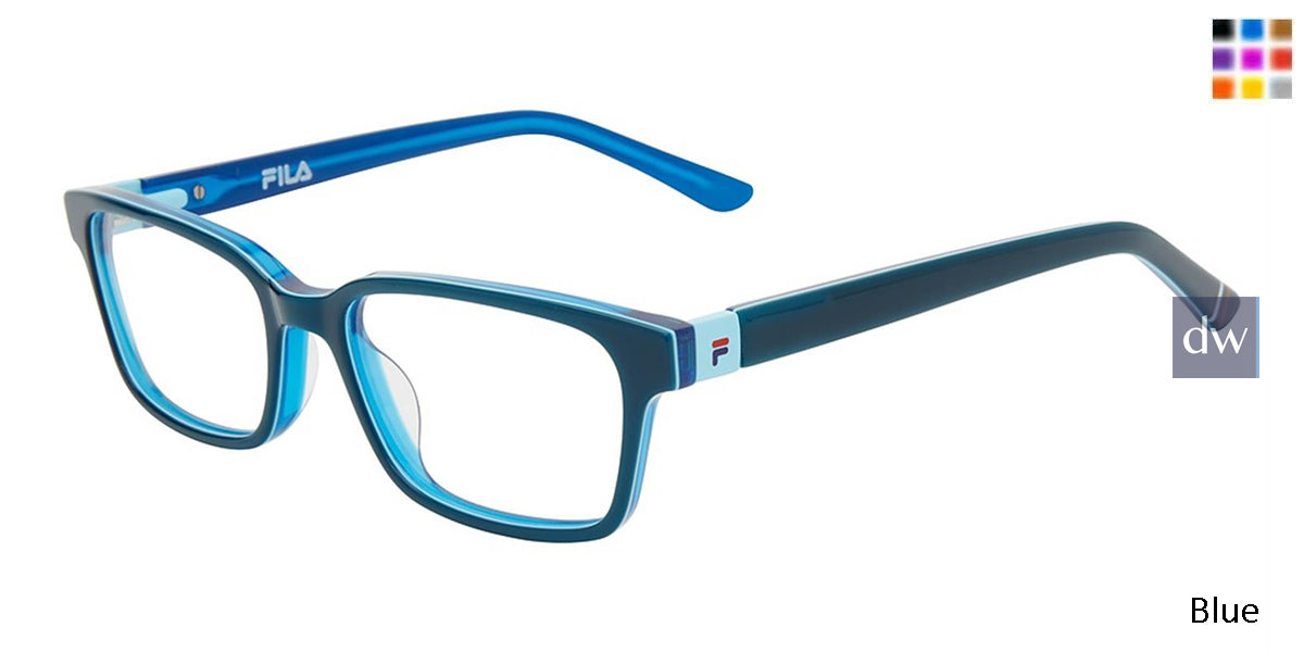 Blue Fila VF9462 Eyeglasses - Teenager