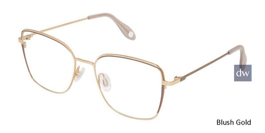 Blush Gold Fysh 3658 Eyeglasses.