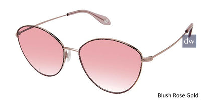 Blush Rose Gold Fysh F-2068 Sunglasses
