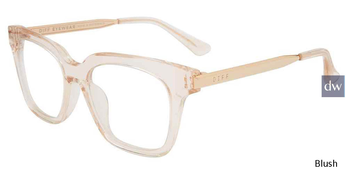 Blush Diff Bella-XS Eyeglasses - Blush