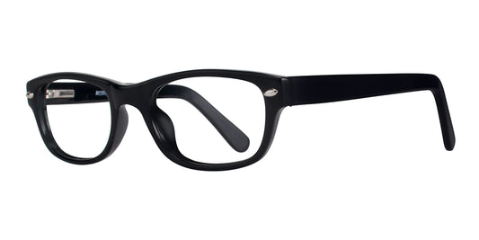 Black Affordable Designs Bronx Eyeglasses.
