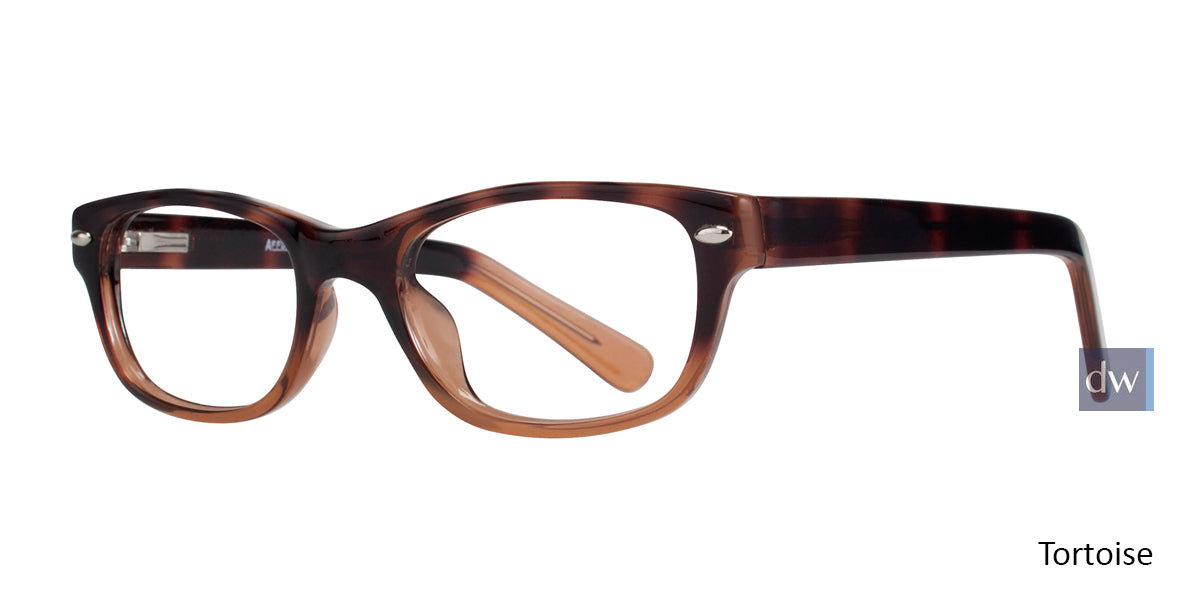 Tortoise Affordable Designs Bronx Eyeglasses.