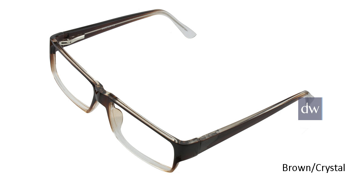 Brown/Crystal Limited Edition Morton Eyeglasses