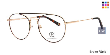 Brown/Gold Cie Sec148 Eyeglasses