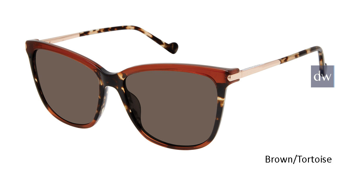 Brown/Tortoise Mini 747002 Sunglasses.