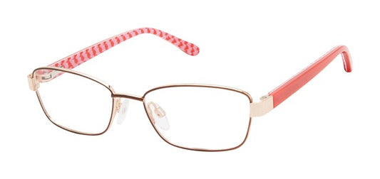 Lulu Guinness LK030 Rectangle Eyeglasses