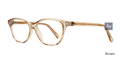 Brown Affordable Design Drea Eyeglasses.