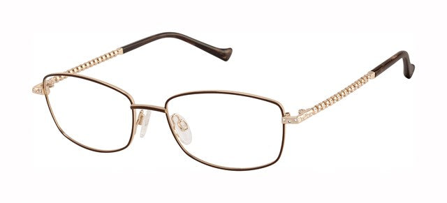 Tura Brilliance TE299 Rectangle Eyeglasses