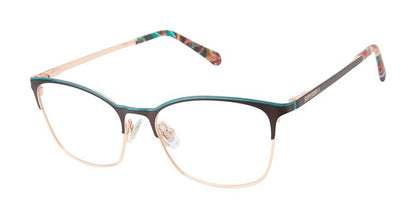 Superdry SDOW510T Eyeglasses | Semi-Rimless Steel