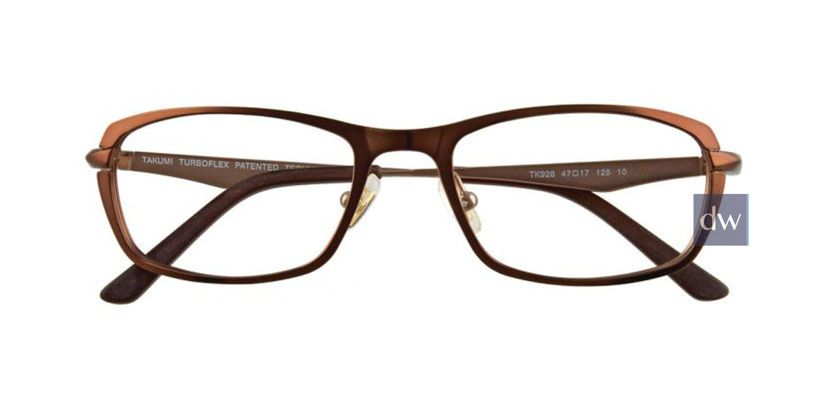 Brown Turboflex TK928 Eyeglasses.