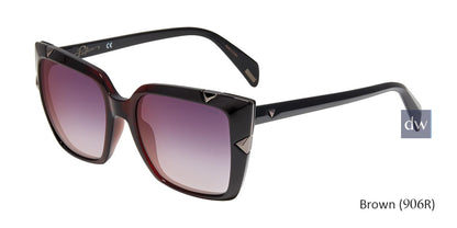 Brown(906R) Police SPLA15 Sunglasses.
