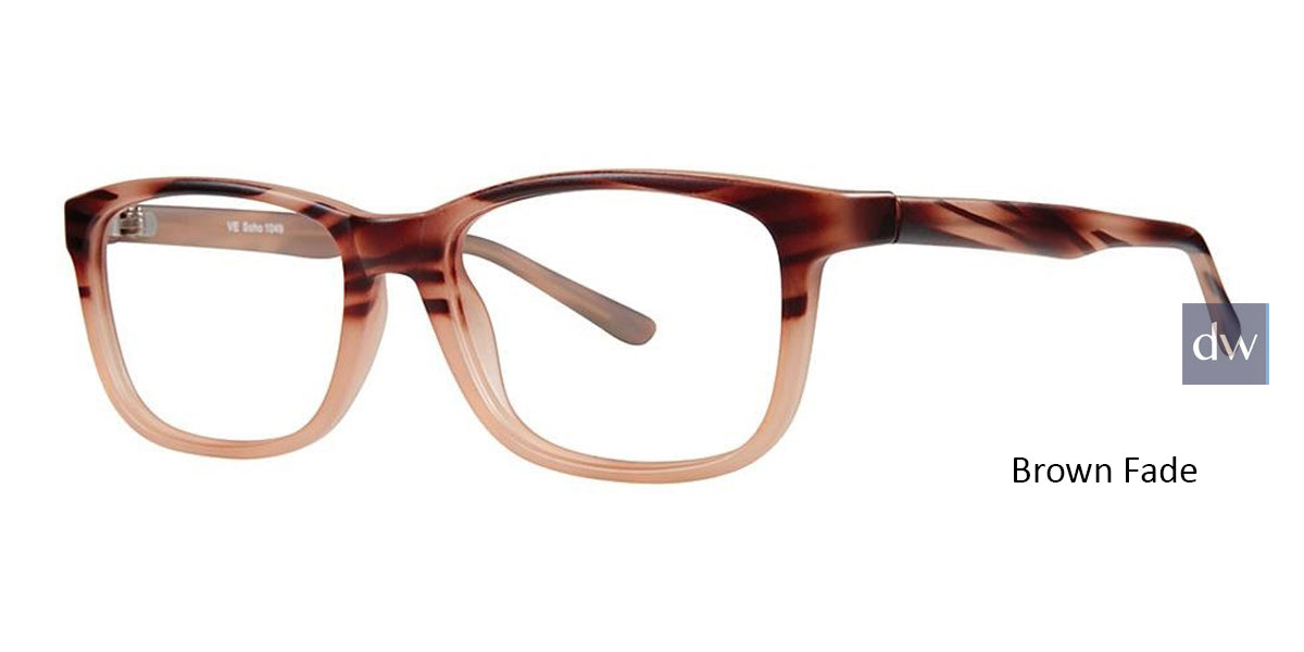 Brown Fade Vivid Soho 1049 Eyeglasses.