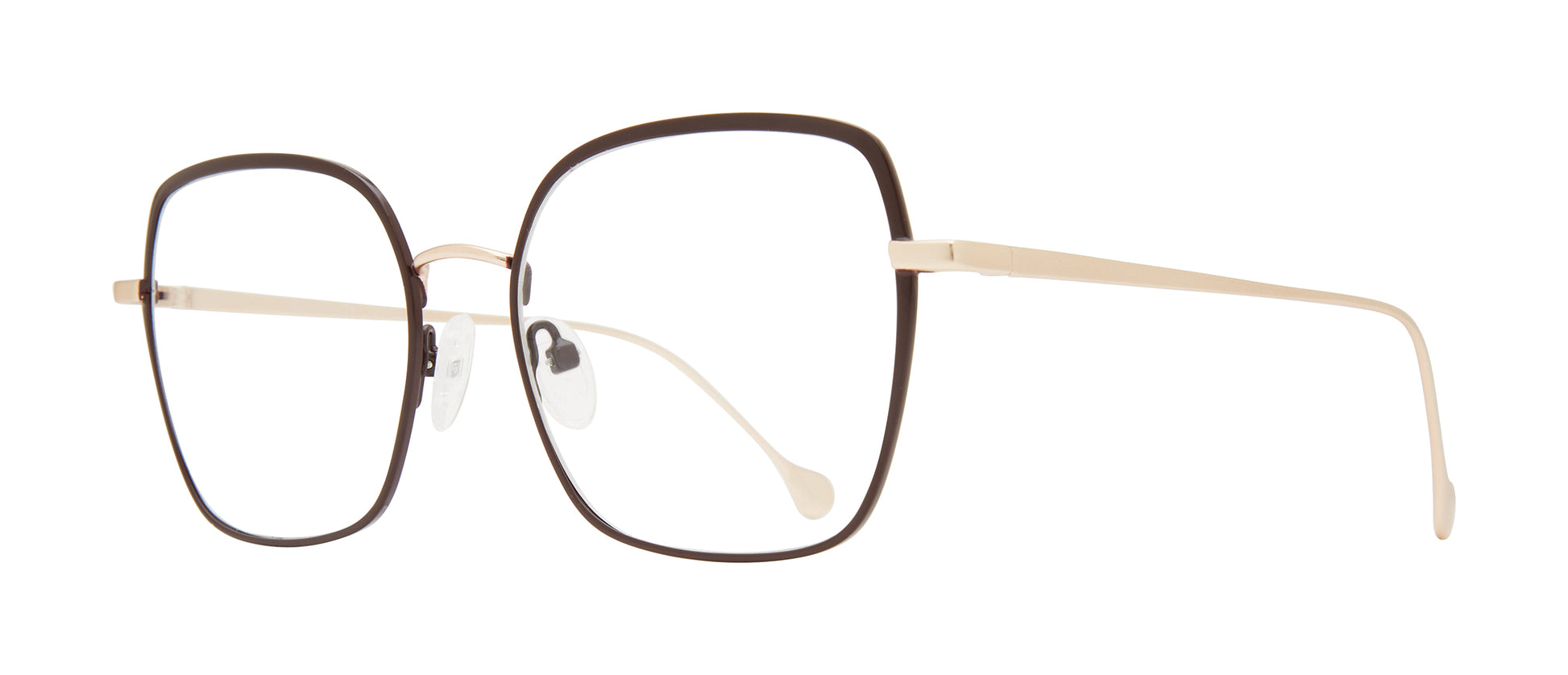 Brown Gold           Serafina Fiona Eyeglasses