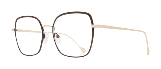 Brown Gold           Serafina Fiona Eyeglasses