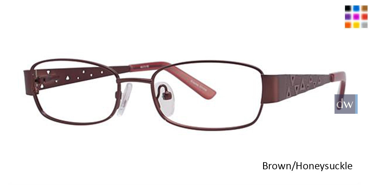 Brown/Honeysuckle K12 4060 Eyeglasses