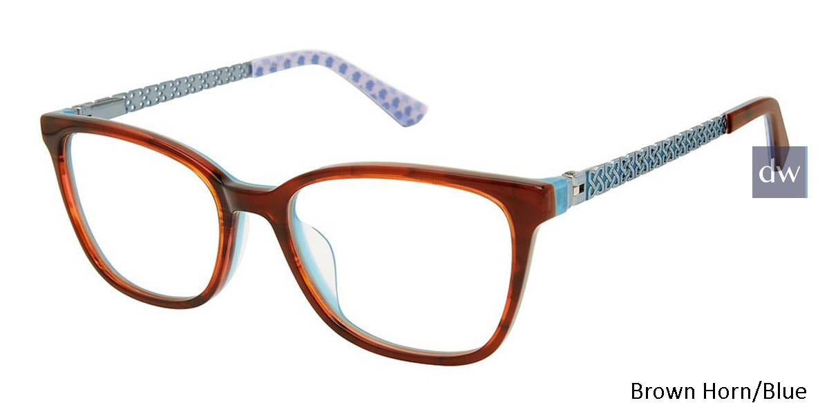Brown Horn Blue
