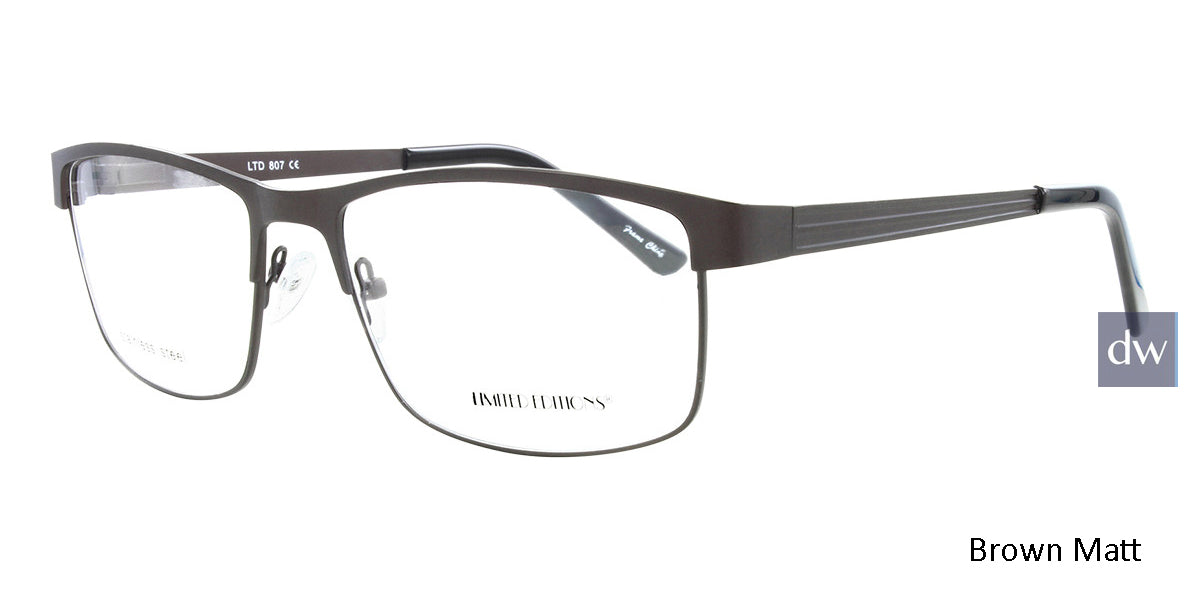 Brown Matt Limited Edition LTD 807 Eyeglasses