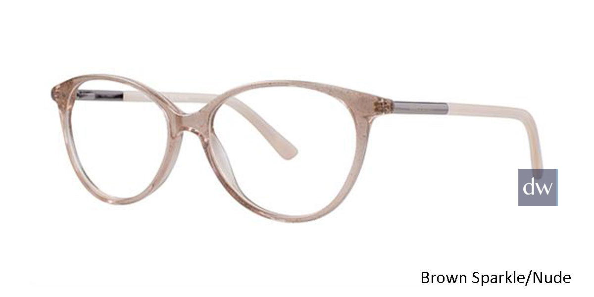 Brown Sparkle/Nude Romeo Gigli RG77024 Eyeglasses