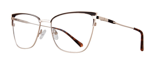 Brown       Affordable Designs Abigail Eyeglasses