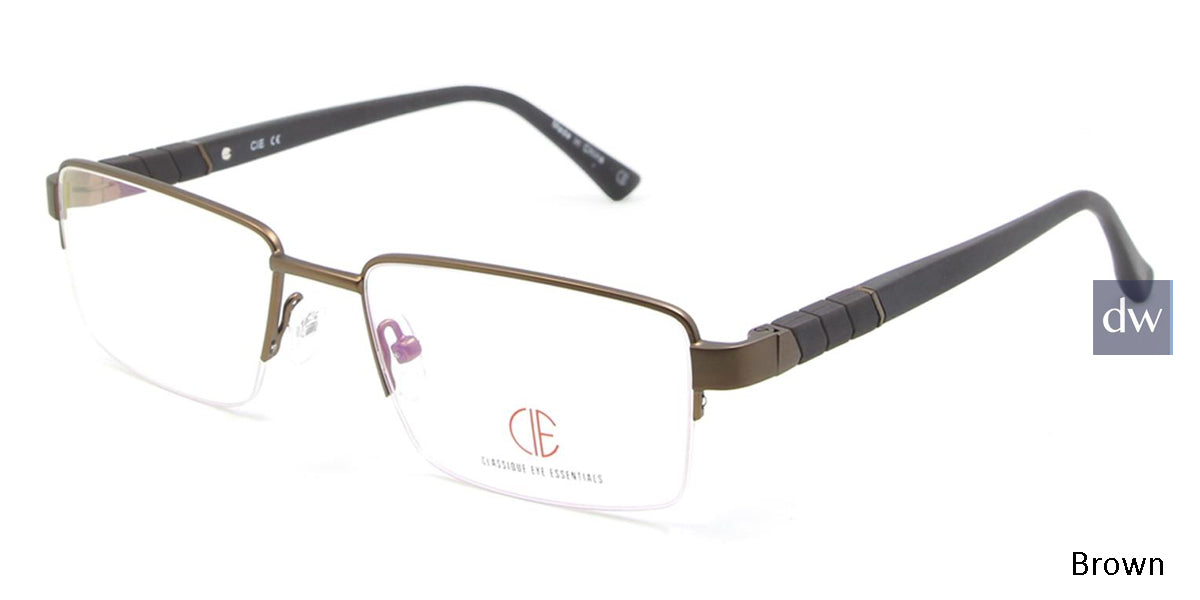 Brown CIE SEC114 Eyeglasses.