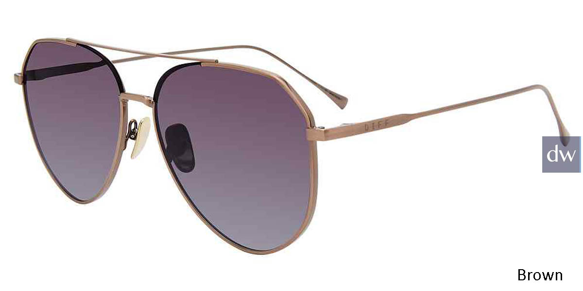 Brown Diff Dash Sunglasses