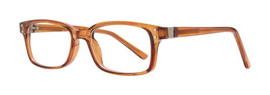 Brown  Affordable Designs Dante Eyeglasses