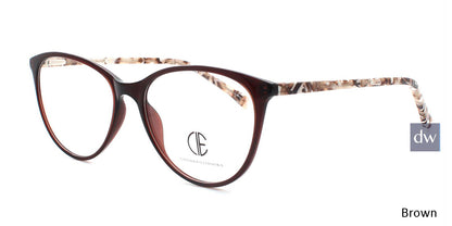 Brown Cie Sec166 Eyeglasses