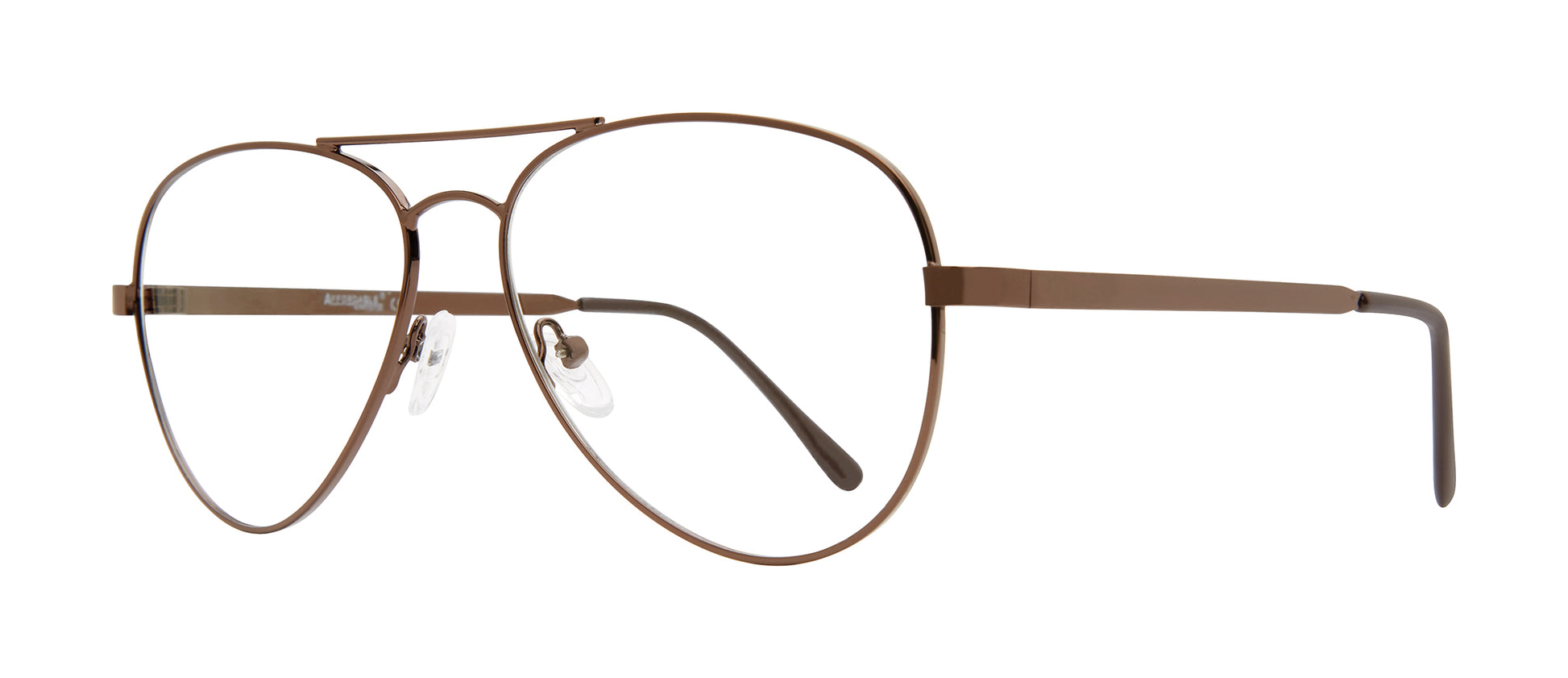 Brown          Affordable Designs Gabe Eyeglasses