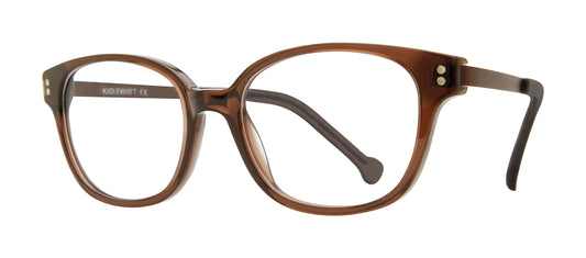 Brown       Kid Twist Bendie Eyeglasses
