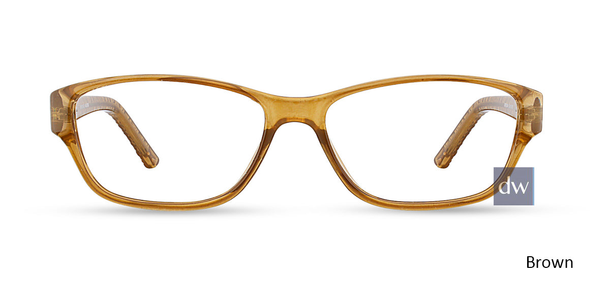 Brown Limited Edition LTD 708 Eyeglasses