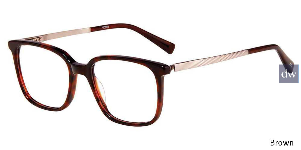 DARK-HAVANA-0722 Tumi VTU519 Eyeglasses