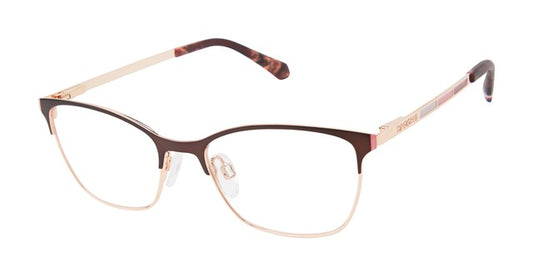 Superdry SDOW509T Eyeglasses | Semi-Rimless Steel