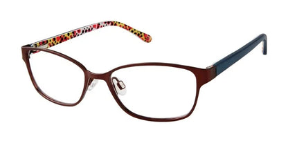 Lulu Guinness LK014 Modified Rectangle Eyeglasses