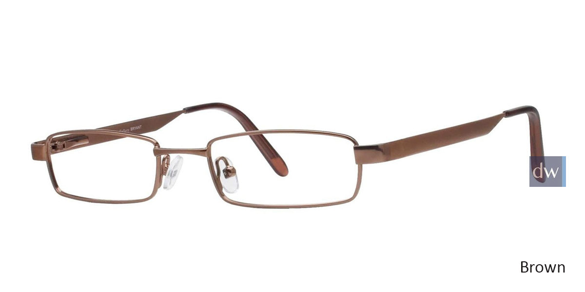 Brown Gallery Bryant Eyeglasses - Teenager