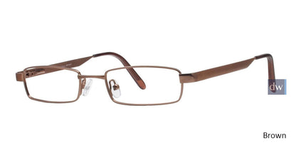 Brown Gallery Bryant Eyeglasses - Teenager