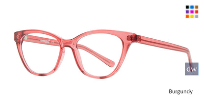 Burgundy Affordable Design Pookie Eyeglasses.