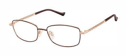 Tura Brilliance TE299 Rectangle Eyeglasses