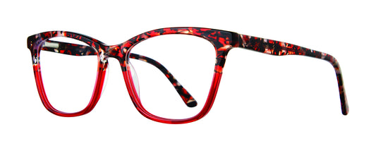 Burgundy         Serafina Paisley Eyeglasses