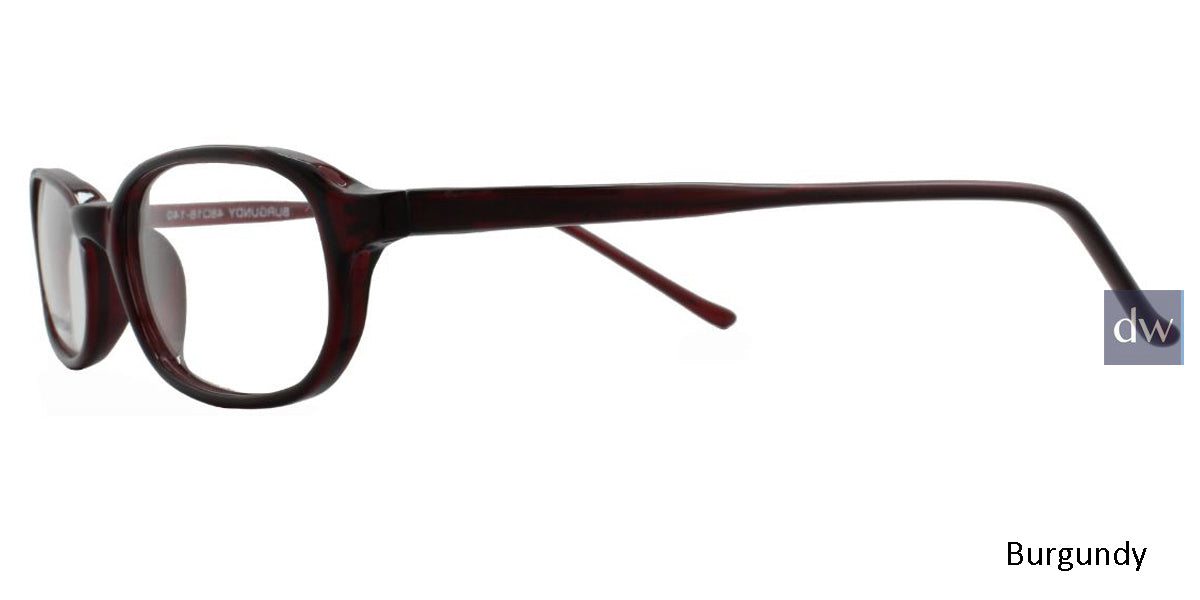 Burgundy Limited Edition Downtown Eyeglasses - Teenager
