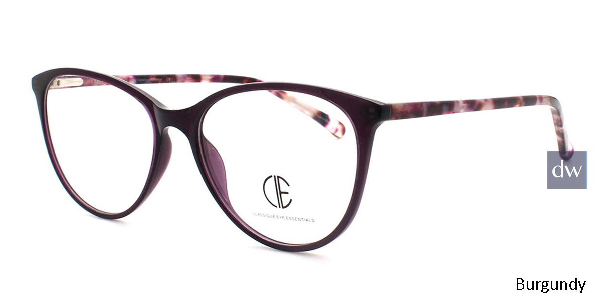 Burgundy Cie Sec166 Eyeglasses